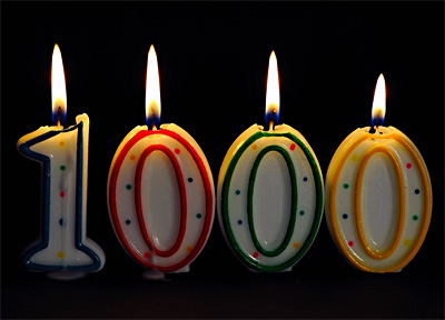 Image result for 1000 celebration